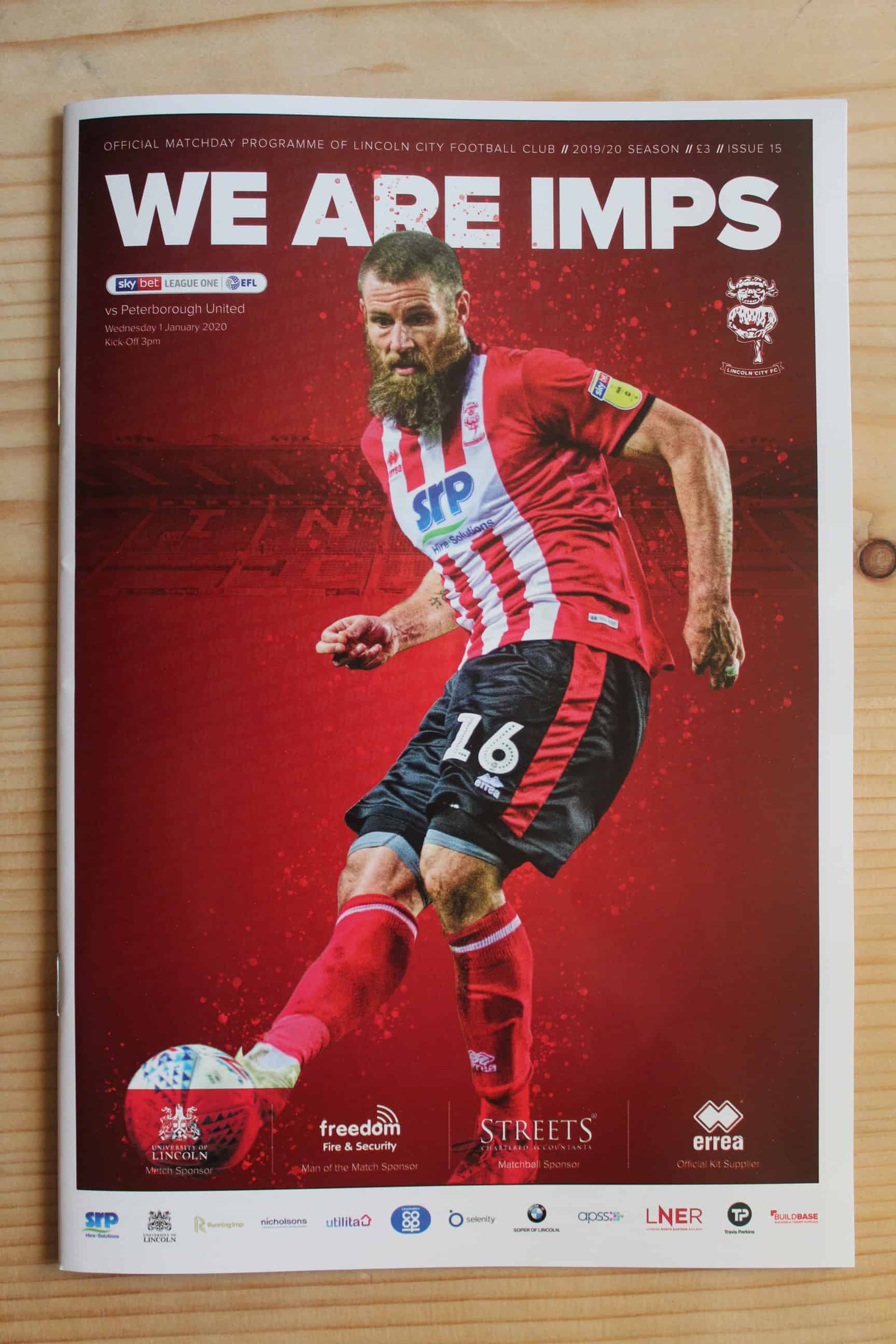 Lincoln City FC v Peterborough United FC